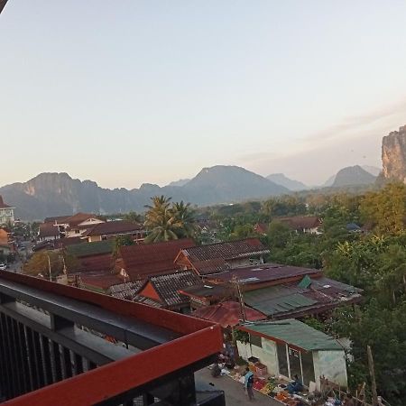 Bountang Mountain View Riverside Hotel วังเวียง ภายนอก รูปภาพ