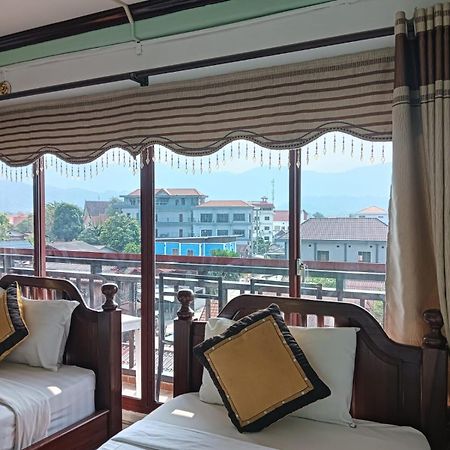 Bountang Mountain View Riverside Hotel วังเวียง ภายนอก รูปภาพ