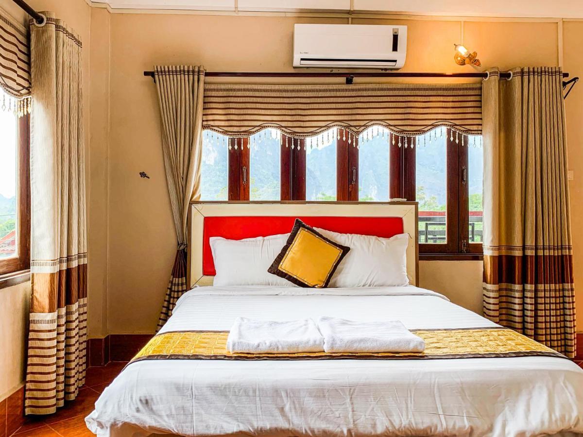 Bountang Mountain View Riverside Hotel วังเวียง ภายนอก รูปภาพ